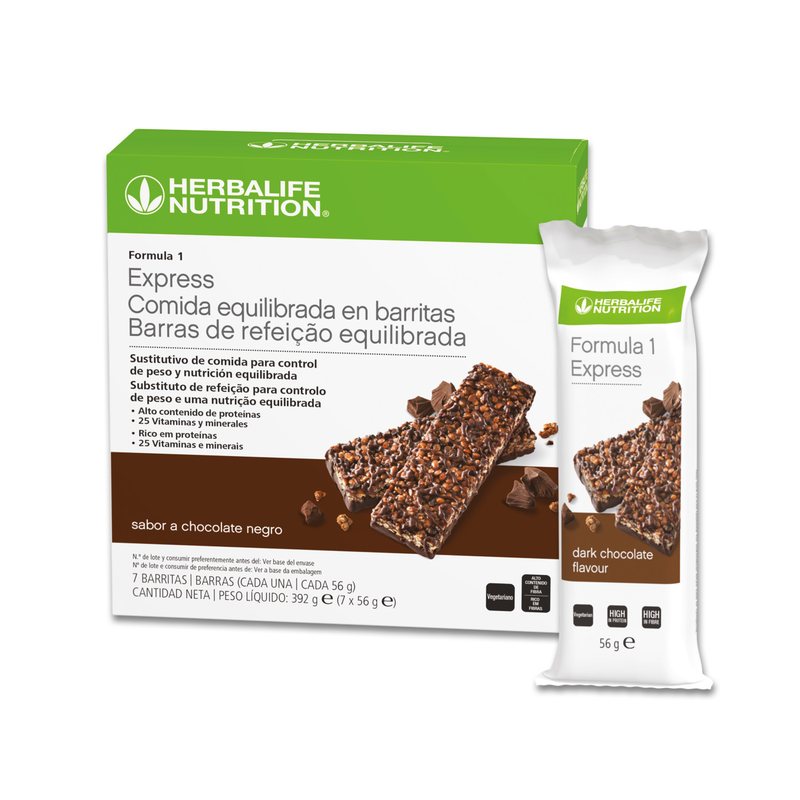 Barritas Fórmula 1 Express · Chocolate Negro